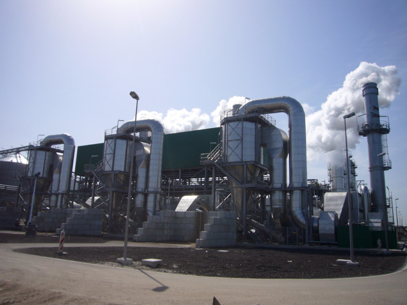 ecoDry Trommeltrockner zur Trocknung von Trockenschlempe in Holland - Swiss Combi